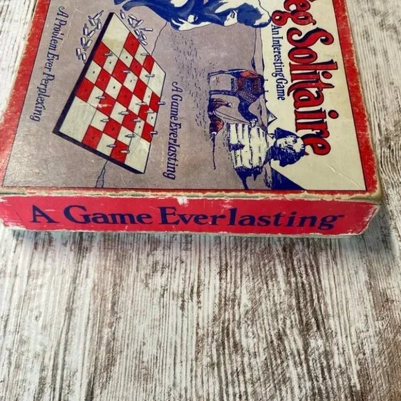 Vintage Peg Solitaire Game - Picture 9 of 12